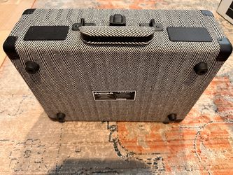 Small portable record player