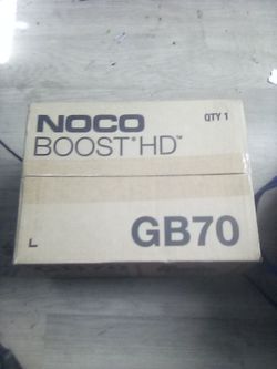 Battery jumper NOCO Boost HD GB70 Jump Starter