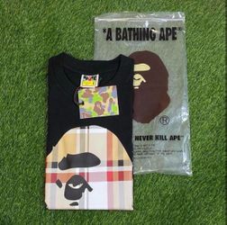 A Bathing Ape burberry BAPE Tee Size-M