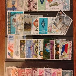 Vintage Philippines Filipino Stamps