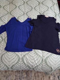 Tops open shoulder Macy's