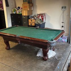 Pool Table Used 