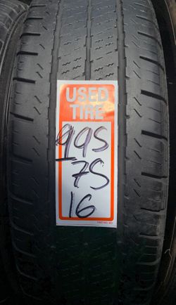 Tires 195/75/16