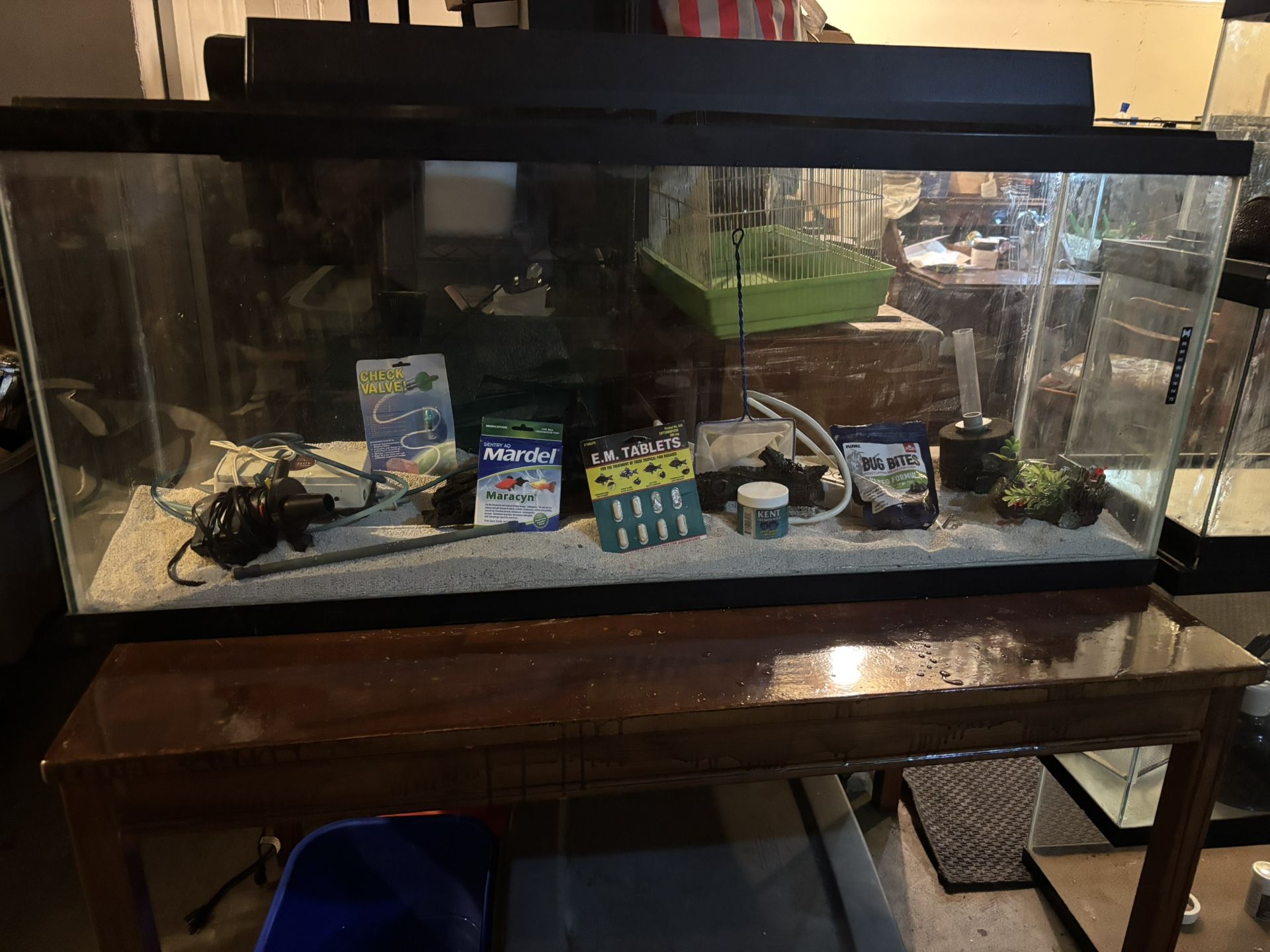 55 Gallon Aquarium And Accessories