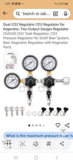 Dual co2 Regulator