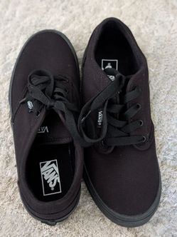 Vans authentic shoes blackout 4.0  boys