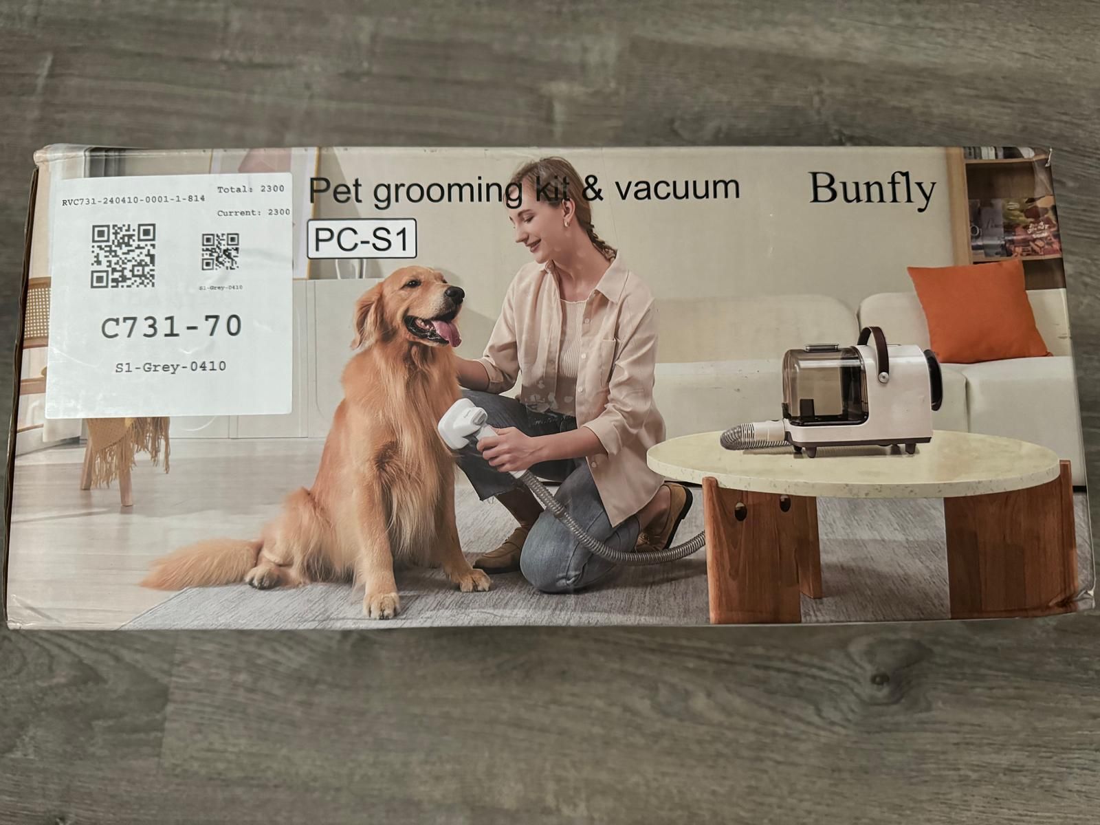dog hair vaccum and pet grooming