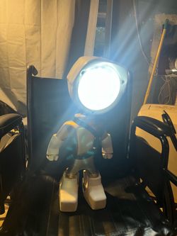 Vintage lampster  robot light