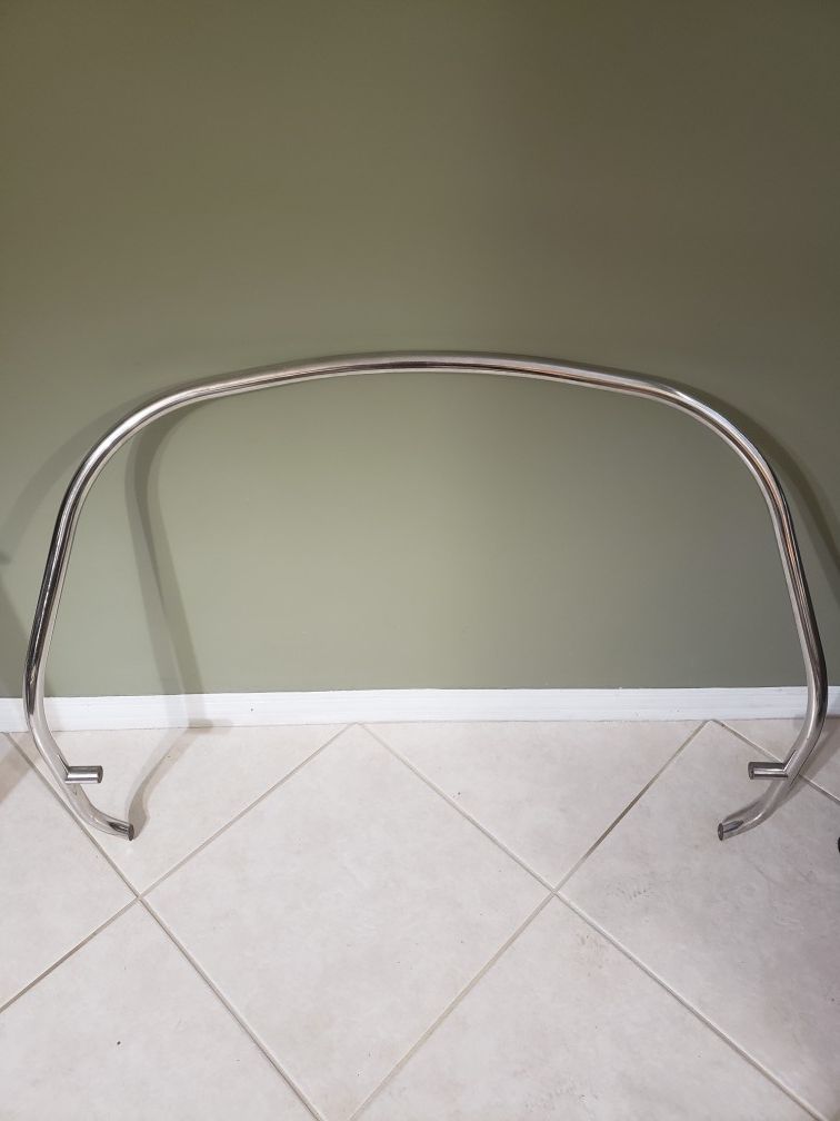 Stainless Center Console Grab Bar - boat rail
