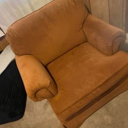 Orange Single Chair 
