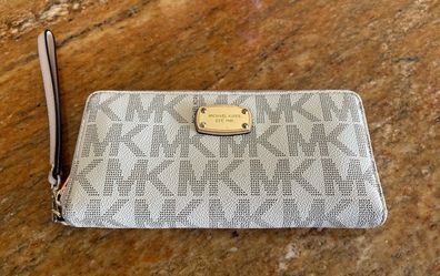 Versatile Michael Kors Large MK Monogram Wristlet