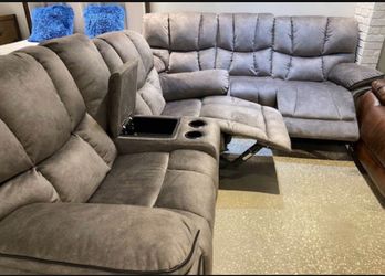 COMFY NEW BARCELONA RECLINING SOFA AND LOVESEAT SET ON SALE ONLY $1099. IN STOCK SAME DAY DELIVERY 🚚 EASY FINANCING 