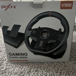 Gaming Racing Wheel - NEW NEVER OPENED 