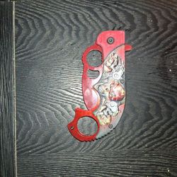 Red Foldable knife (Collectable)