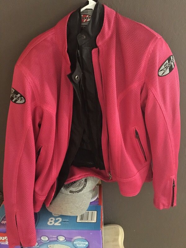 Women's size large motorcycle riding jacket