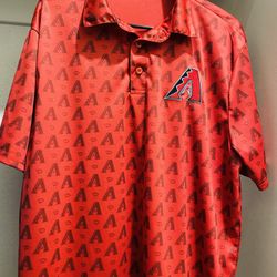 Budweiser, Arizona Arizona Diamondbacks MLB baseball polo T-shirt