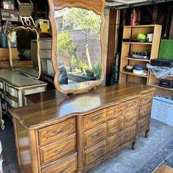 Dresser with attached mirror, Beaumont by Kent-Coffey