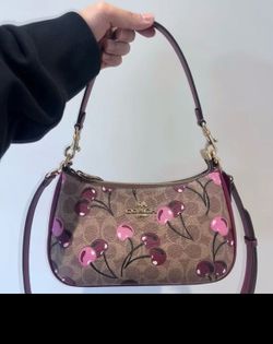 Cherry coach bag