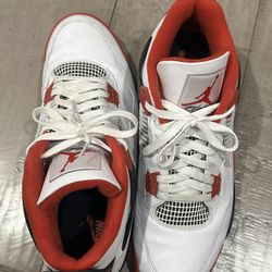 air jordan 4 fire red size 14