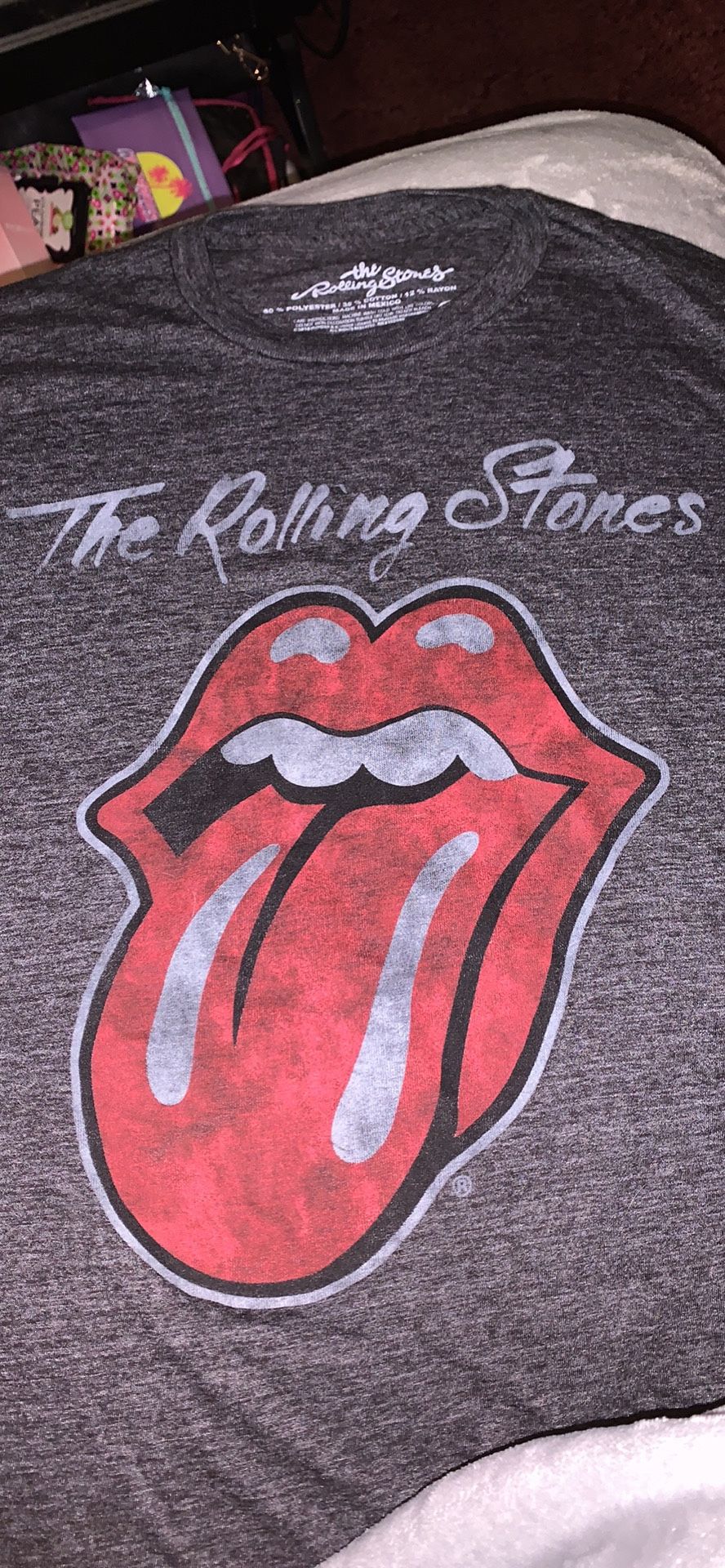 The Rolling Stones Classic Tongue distressed t-shirt