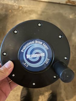 Drainssoon 25 ft Drain Cleaning Auger — Used Once