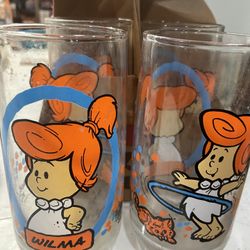 Set Of 4 Flintstones Kids Wilma 