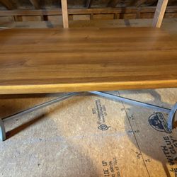 Coffee Table Wood Top 