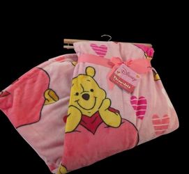 Winnie The Pooh Valentines Blanket 