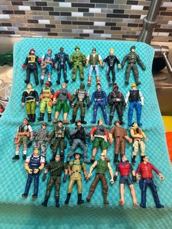 27 Various 4” action figures