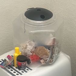 Fish Tank- Octagon 1-2 Gallon  