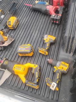 DeWalt tools and batteries