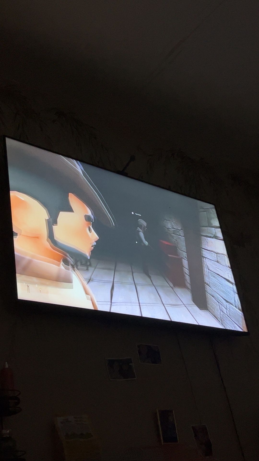 65 Inch Tv With Goovee Lights Attached