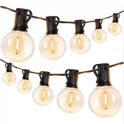 NewHouse Lighting - 50 Ft LED Party String Lights -  