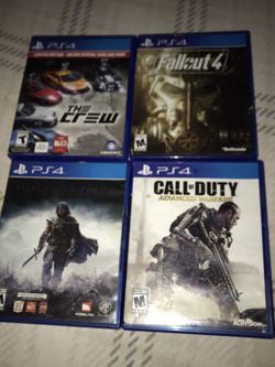 4 ps4 games