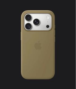 Apple iPhone 18 Pro Silicone Case - Olive (NEW COLOR)