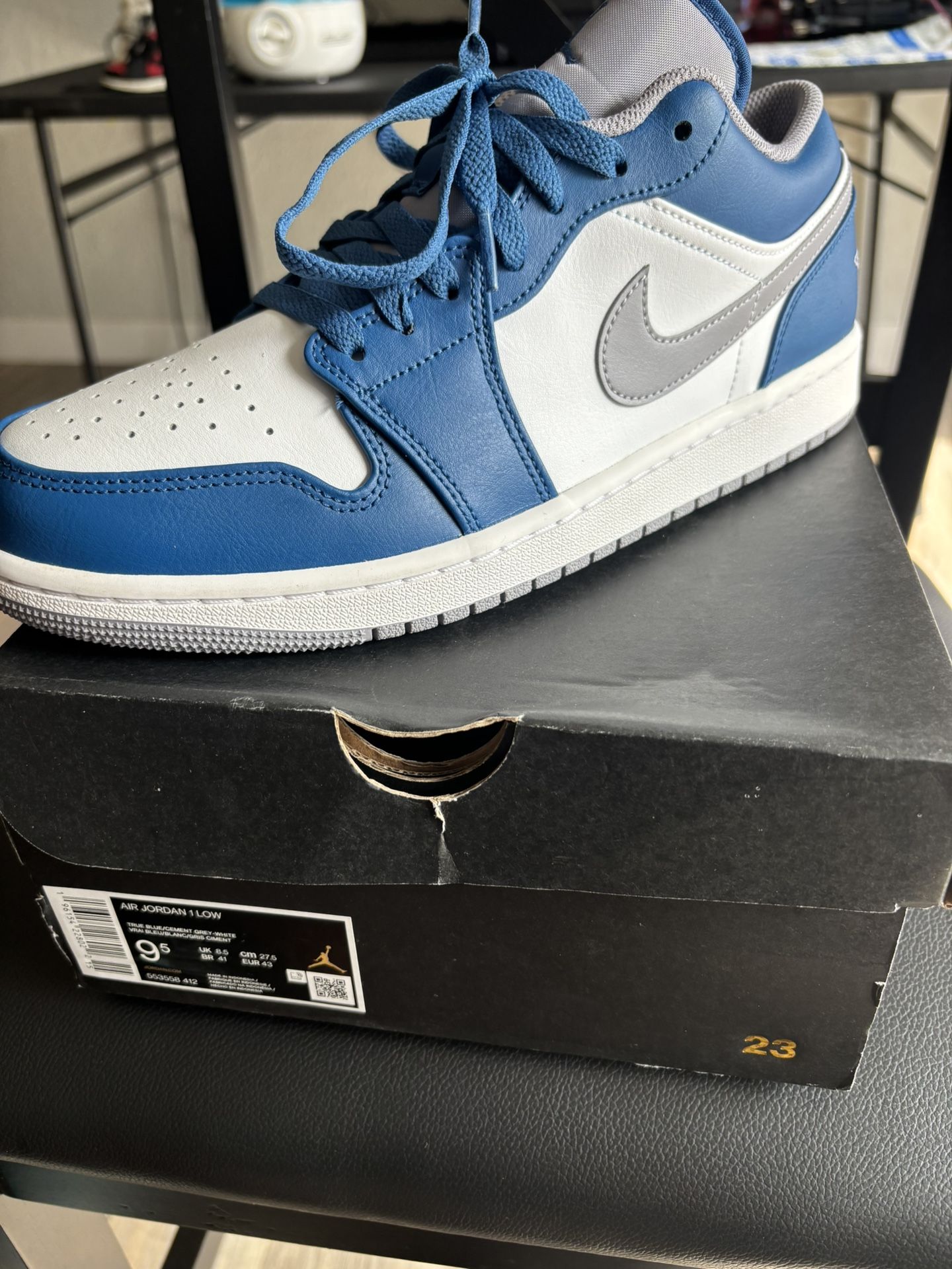 Air Jordan 1 Low True Blue