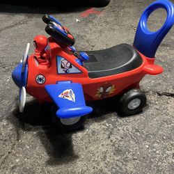 Spiderman Airplane Car 