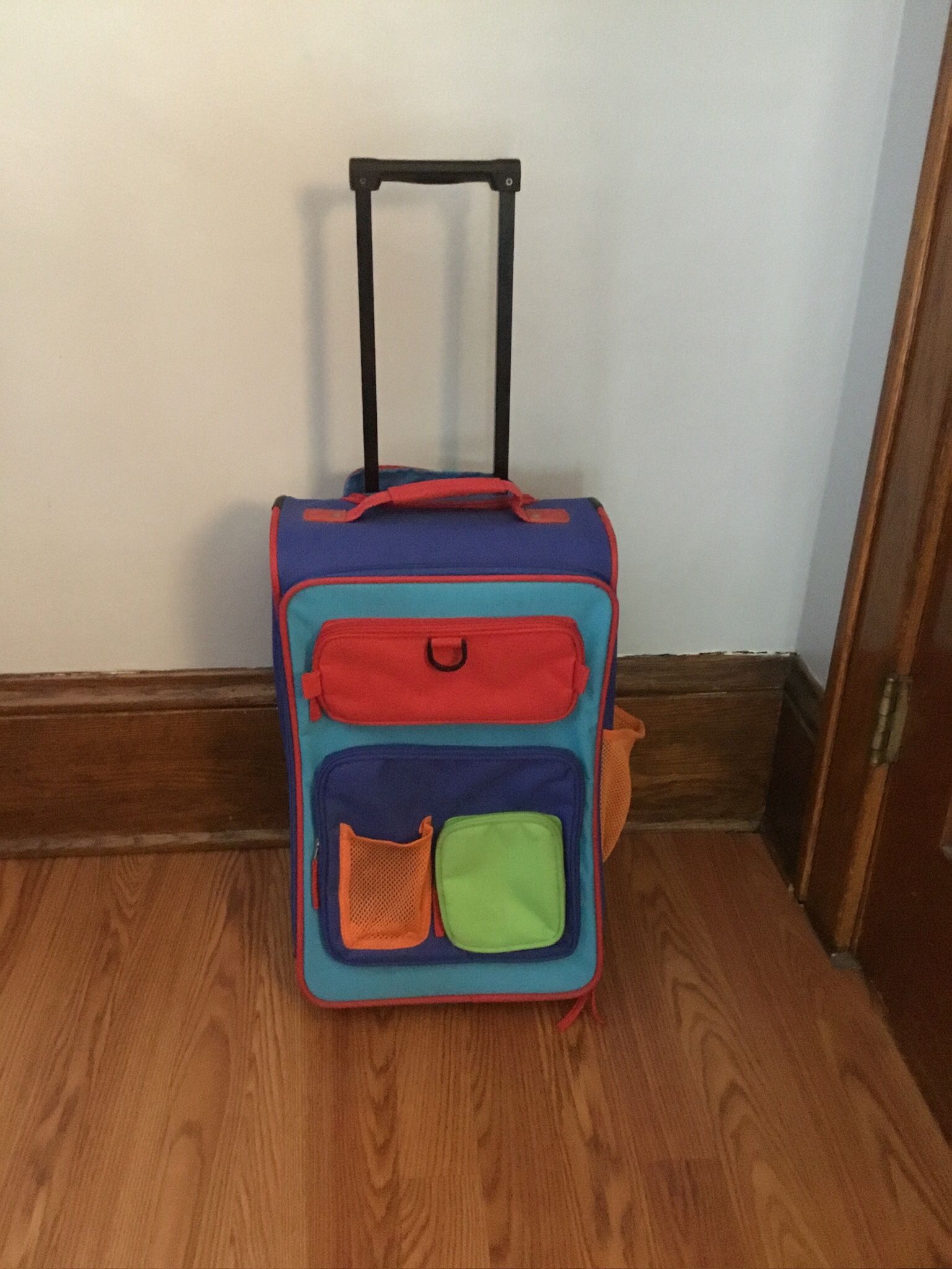 Child’s Suitcase With Lighted Wheels