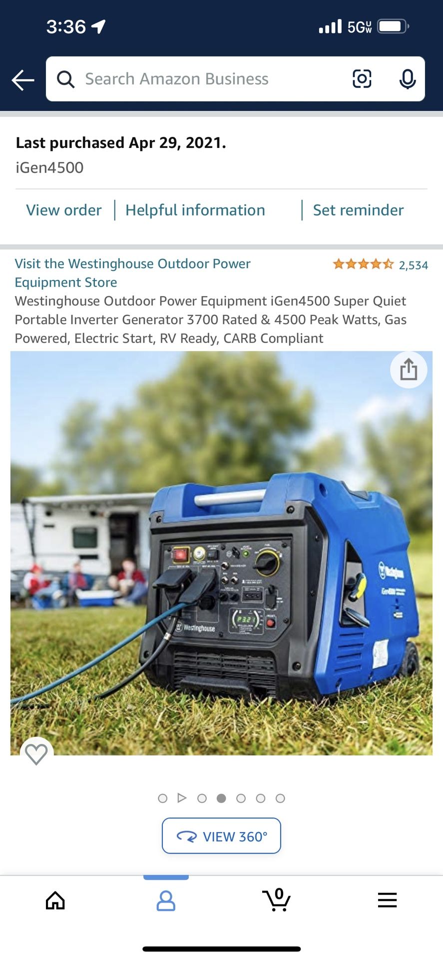 Westinghouse Generator