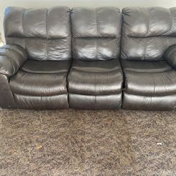 Leather Couch 