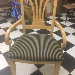 Armed Highback Chairs Like New Upholstered