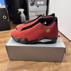 Jordan 14 Ferrari Size 12 Straight From Nike With Receipt. Meet Up Only