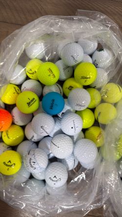 50 random golf balls
