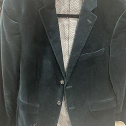 Green Velvet Men’s Blazer
