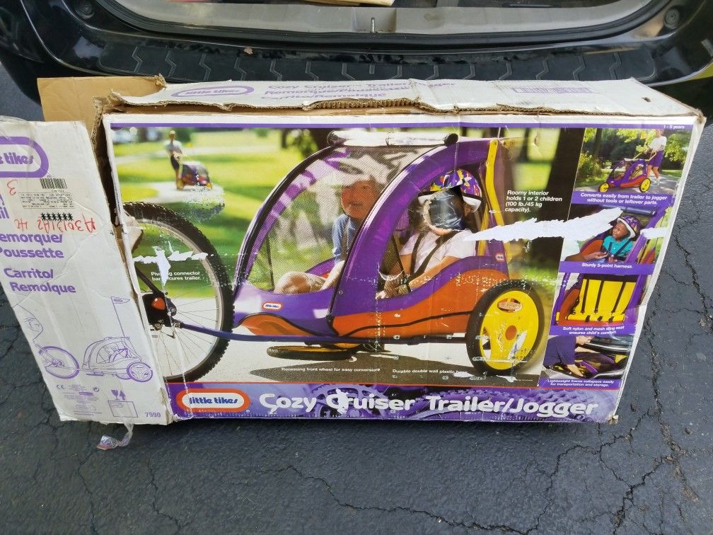 LITTLE TIKES COZY CRUISER TRAILER JOGGER
