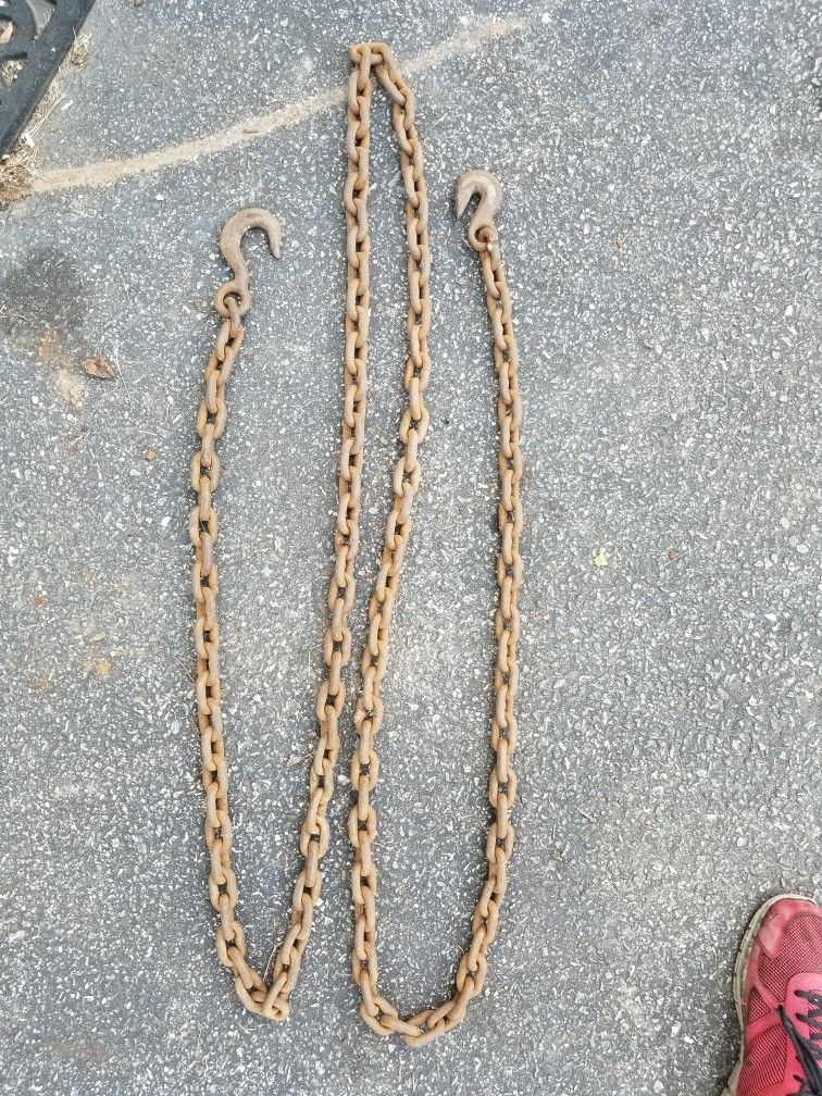 Tow Chain With 2 Hooks