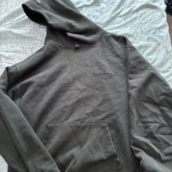 Black Essential Hoodie