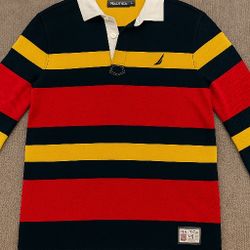Nautica long sleeve Rugby Shirt 