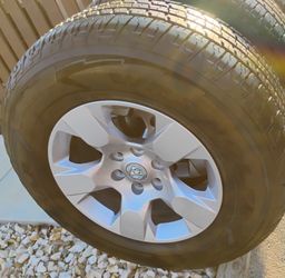 18” WHEELS/RIMS DODGE RAM 1500 PICK UP TRUCK/WITH GOODYEAR WRANGLER 275 65 18