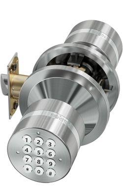 Keyless Entry Door Lock, Door Knob with Keypad, Smart Code Door Lock